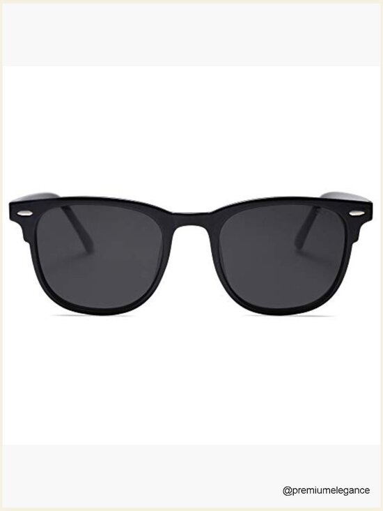 Retro Vintage Square Polarized Sunglasses UV Protection TR90 main image 6
